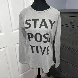 Zara Stay Positive  Top